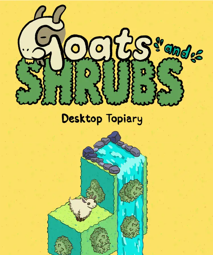 Goats and Shrubs vertical capsule
